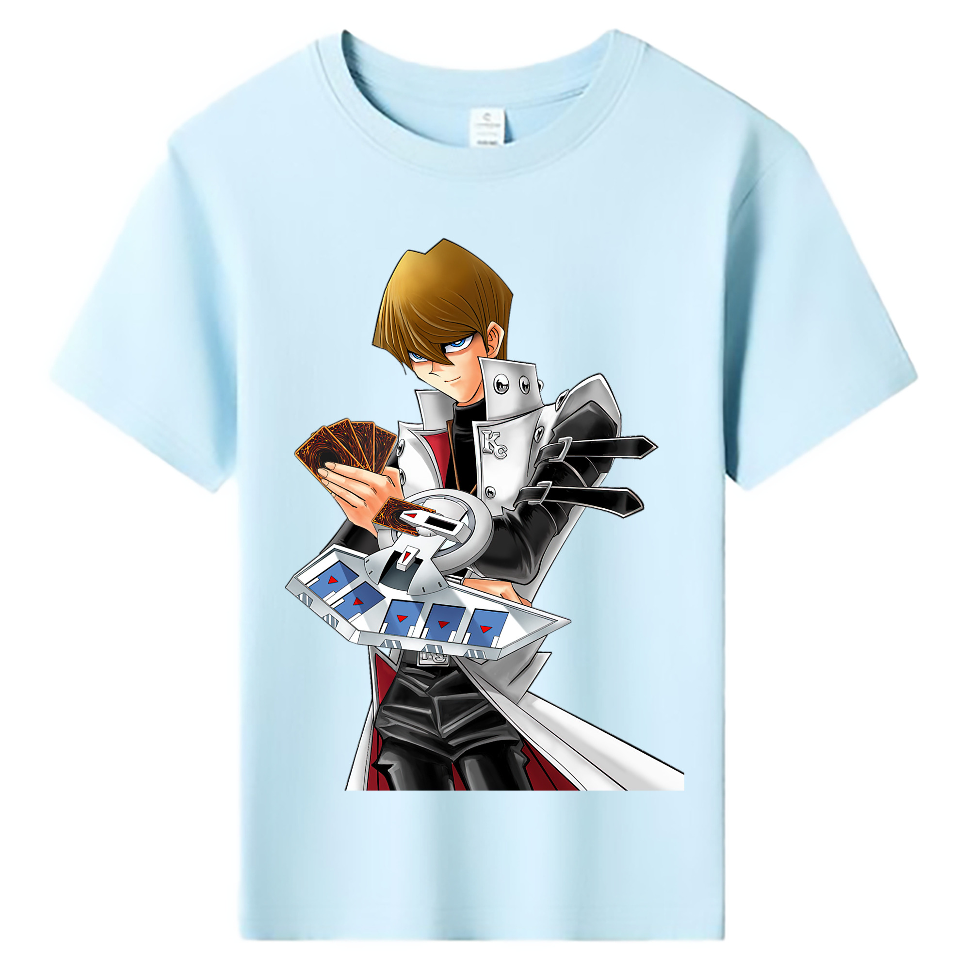 （画像用） 遊☆戯☆王 Yu-Gi-Oh! 綿100％キッズTシャツ（フロントプリント）